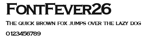 FontFever26 Preview