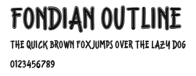 Fondian Outline Preview