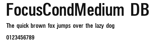 FocusCondMedium DB Preview