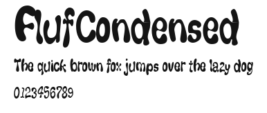 FlufCondensed Preview