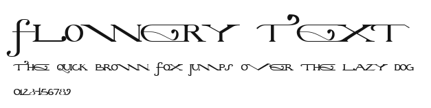 Flowery Text Preview