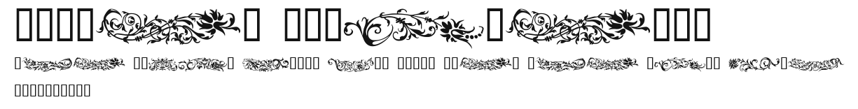 Flower Ornaments Preview