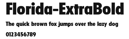 Florida-ExtraBold Preview