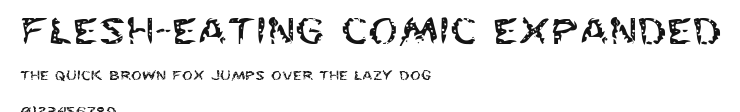 Flesh-Eating Comic Expanded Preview
