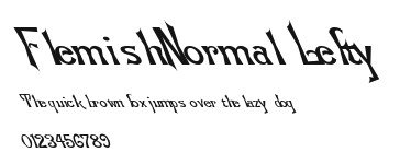 Flemish-Normal Lefty Preview