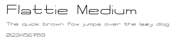 Flattie Medium Preview