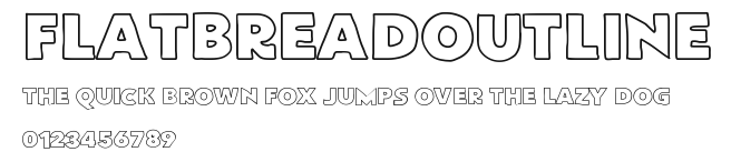 FlatBreadOutline Preview