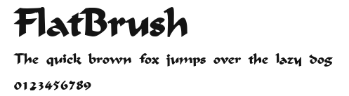 FlatBrush Preview