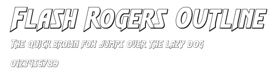 Flash Rogers Outline Preview