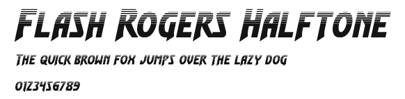 Flash Rogers Halftone Preview