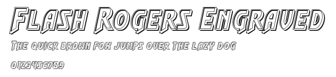 Flash Rogers Engraved Preview