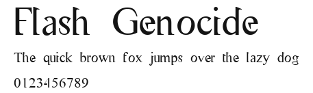 Flash Genocide Preview