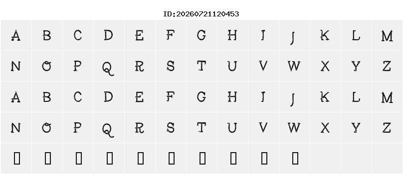 Character Map
