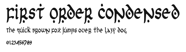 First Order Condensed Preview