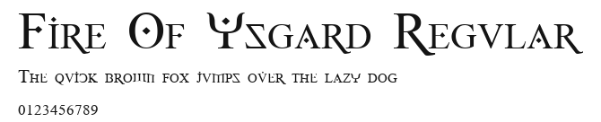 Fire Of Ysgard Regular Preview