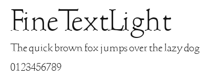 FineTextLight Preview