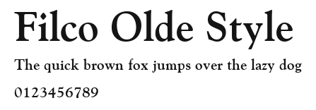 Filco Olde Style Preview