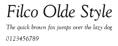 Filco Olde Style Preview