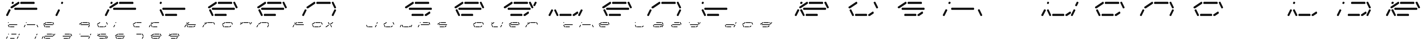 Fifteen Segment Rush Mono LDR Preview