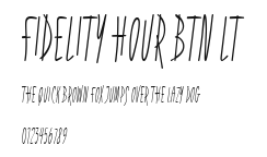 Fidelity Hour BTN Lt Preview