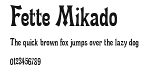 Fette Mikado Preview