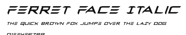 Ferret Face Italic.ttf