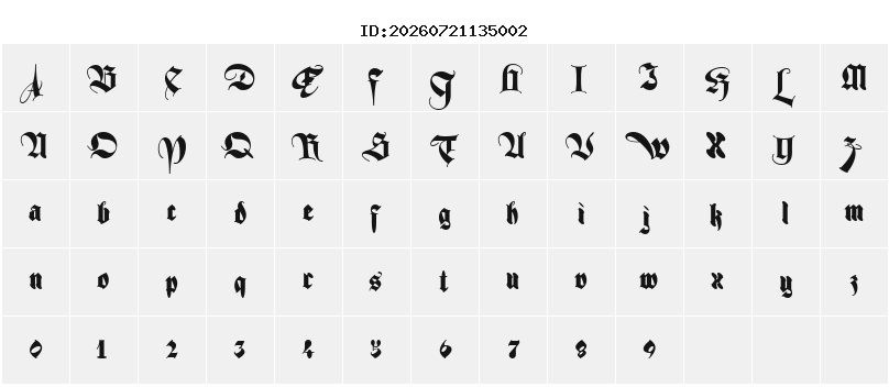 Character Map