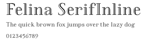 Felina SerifInline Preview