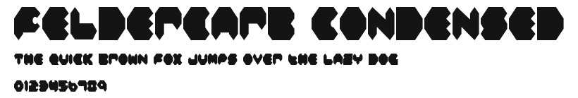 Feldercarb Condensed Preview
