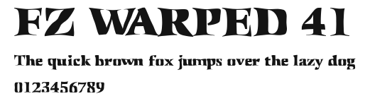 FZ WARPED 41 Preview