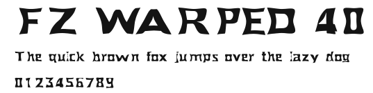 FZ WARPED 40 Preview