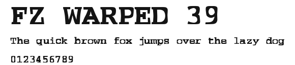 FZ WARPED 39 Preview