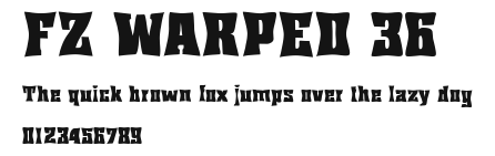 FZ WARPED 36 Preview