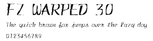 FZ WARPED 30 Preview