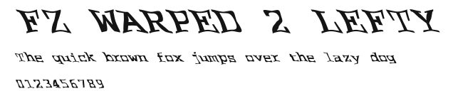 FZ WARPED 2 LEFTY Preview