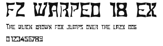 FZ WARPED 18 EX Preview