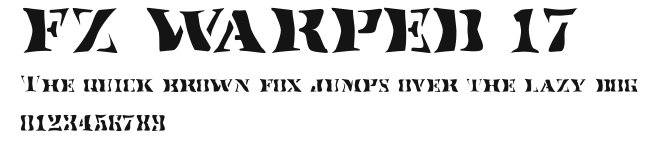 FZ WARPED 17 Preview