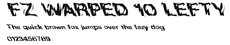 FZ WARPED 10 LEFTY Preview