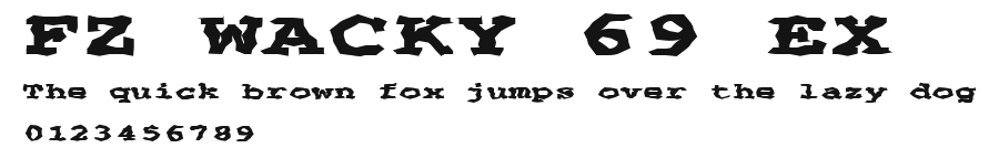 FZ WACKY 69 EX Preview