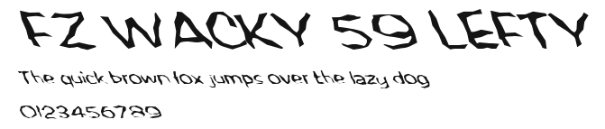 FZ WACKY 59 LEFTY Preview