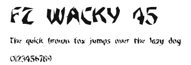 FZ WACKY 45 Preview