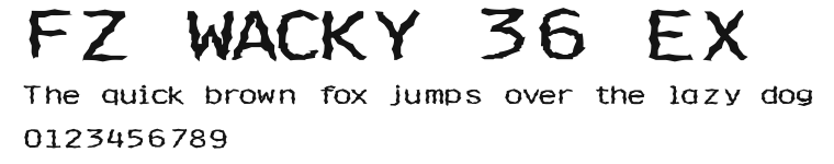 FZ WACKY 36 EX Preview