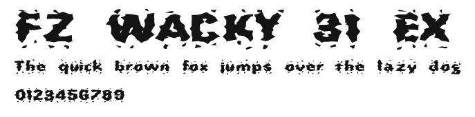 FZ WACKY 31 EX Preview
