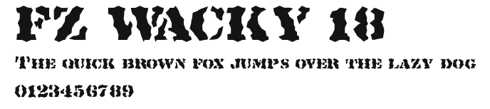 FZ WACKY 18 Preview