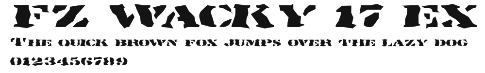 FZ WACKY 17 EX Preview