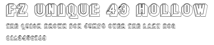FZ UNIQUE 43 HOLLOW Preview