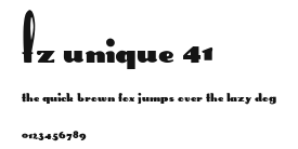 FZ UNIQUE 41 Preview