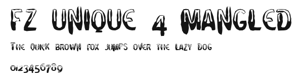 FZ UNIQUE 4 MANGLED Preview