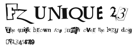 FZ UNIQUE 23 Preview