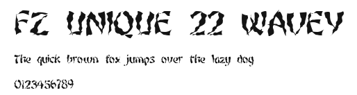FZ UNIQUE 22 WAVEY Preview